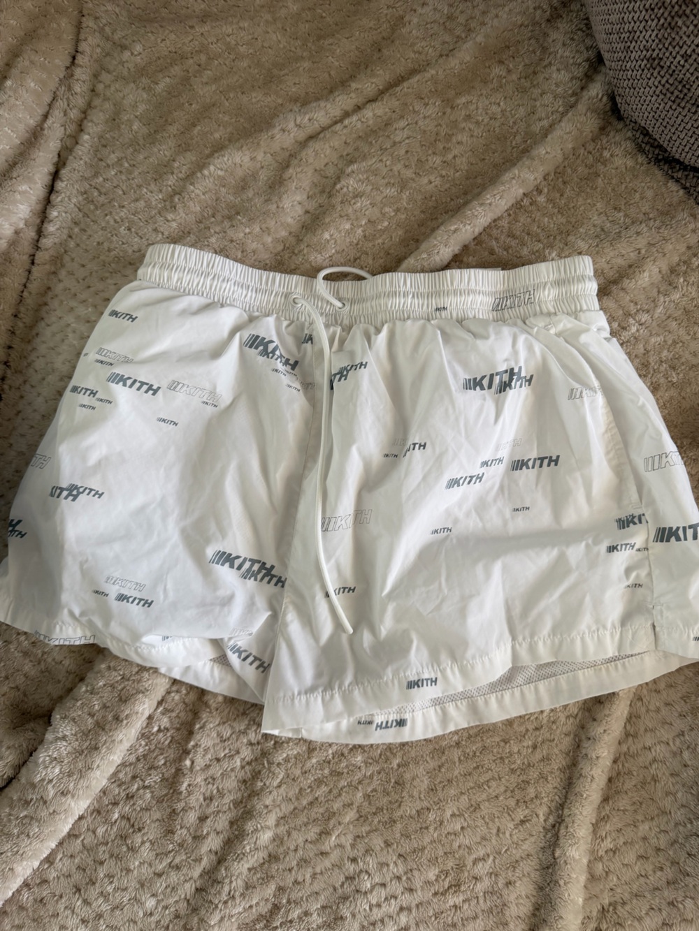 Kith White Erika Nylon Short